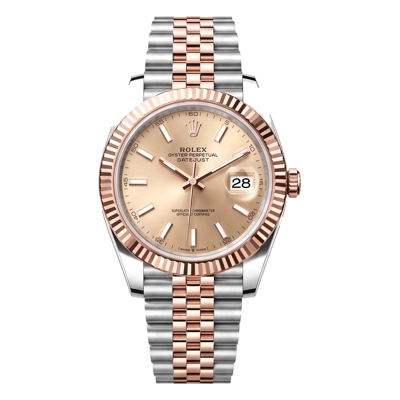 Rolex Datejust 41, Everose / Oystersteel